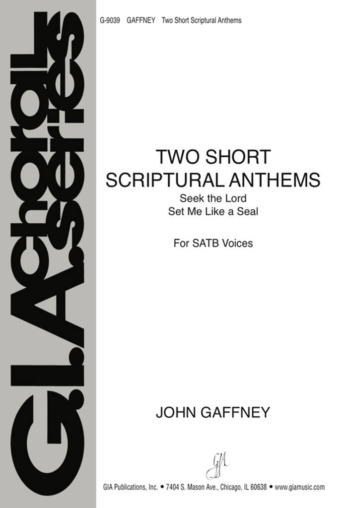 Two Short Scriptural Anthems